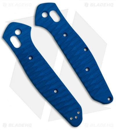 Allen Putman Benchmade 940 Custom Sculpted G-10 Replacement Scales (Blue) 1 Allen Putman Benchmade 940 Custom Sculpted G-10 Replacement Scales (Blue)