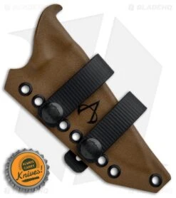 Armatus Carry Benchmade Bushcrafter 162 Architect Sheath - Coyote Brown Kydex -Bladehq Store Armatus Carry Benchmade Bushcrafter 162 Architect Sheath Coyote Brown Kydex BHQ 92773 jr bottlecap