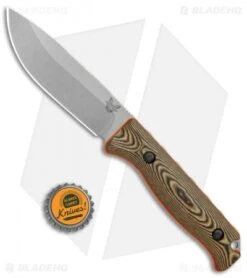 Benchmade Hunt 15002-1 Saddle Mountain Skinner Fixed Blade Knife Richlite/S90V -Bladehq Store Benchmade 15002 1 Saddle Mountain Skinner Richlite BHQ 114158 jr bottlecap