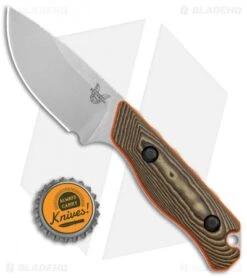 Benchmade 15017-1 Hidden Canyon Hunter Fixed Blade Knife Richlite (2.8" SW S90V) -Bladehq Store Benchmade 15017 1 Hidden Canyon Hunter Richlite SW BHQ 114157 jr bottlecap