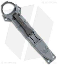 Benchmade 173BKGY Mini SOCP Fixed Blade Knife (2.22" Black) -Bladehq Store Benchmade 173BKGY Mini SOCP Black BHQ 118497 jr sheath