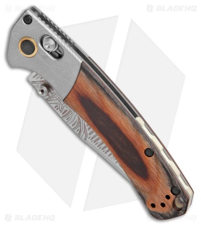 Benchmade Artist Series Mini Crooked River Elk AXIS Lock Knife (3.4" SW S30V) 2 Benchmade Artist Series Mini Crooked River Elk AXIS Lock Knife (3.4" SW S30V) - Image 2