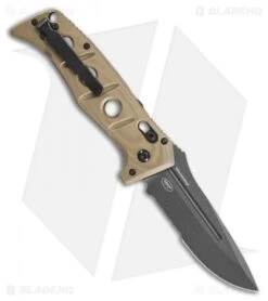 Benchmade Adamas Automatic Knife Desert Tan G-10 (3.8" Gray Serr) 2750SGY-3 5 Benchmade Adamas Automatic Knife Desert Tan G-10 (3.8" Gray Serr) 2750SGY-3 -Bladehq Store Benchmade Adamas Automatic Knife Desert Tan G 10 3.8 Gray Serr 2750SGY 3 BHQ 118567 LS Back