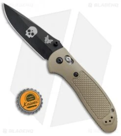 Benchmade American Sniper Griptilian AXIS Lock Knife Sand (3.45" Black) -Bladehq Store Benchmade American Sniper Griptilian AXIS Lock Sand Black 551BKSN AS BHQ 75450 jr bottlecap