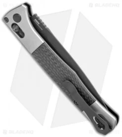 Benchmade Auto Fact AXIS Lock Knife Aluminum/CF (4" Black DLC) 4170BK -Bladehq Store Benchmade Auto Fact AXIS Lock Aluminum CF Black DLC 4170BK BHQ 118572 jr side