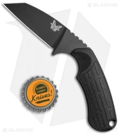 Benchmade 125BK Azeria Fixed Blade Knife Black Grivory (2.9" Black) -Bladehq Store Benchmade Azeria Black Grivory Black 125BK BHQ 51597 jr bottlecap 2