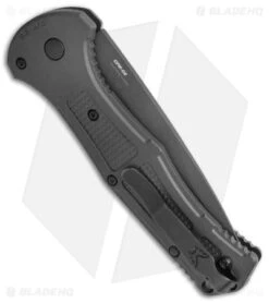 Benchmade Claymore Automatic Knife Black Grivory (3.6" Black) 9070BK 6 Benchmade Claymore Automatic Knife Black Grivory (3.6" Black) 9070BK -Bladehq Store Benchmade Claymore AutoBlack Grivory Black 9070BK BHQ 137239 jr side