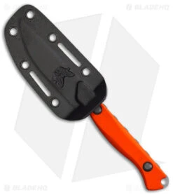 Benchmade Flyway Fixed Blade Hunting Knife Orange G-10 (2.7" Satin) 15700 -Bladehq Store Benchmade Flyway Fixed Blade Orange G 10 Satin BHQ 137230 jr bottlecap 2
