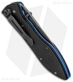 Benchmade Gold Class Sentinal LLK Liner Lock Knife (3.75" Damascus) 875-101 -Bladehq Store Benchmade Gold Class Sentinal LLK LL Damascus 875 101 BHQ 7730 jr side