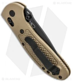 Benchmade Griptilian Tanto AXIS Lock Knife Sand (3.45" Black Serr) 553SBKSN-S30V 6 Benchmade Griptilian Tanto AXIS Lock Knife Sand (3.45" Black Serr) 553SBKSN-S30V -Bladehq Store Benchmade Griptilian Tanto AXIS Lock Sand Black Serr 553SBKSN S30V BHQ 0673 jr side