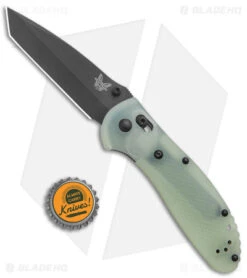 Benchmade Griptilian Tanto Lm Ed. AXIS Lock Knife Jade G-10 (3.25" Black M4) -Bladehq Store Benchmade Griptilian Tanto Limited Edition AXIS Lock Jade G 10 Black BHQ 175590 jr bottlecap