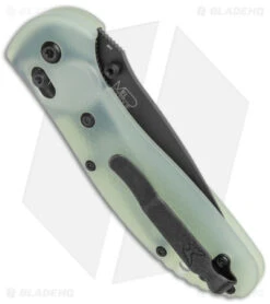 Benchmade Griptilian Tanto Lm Ed. AXIS Lock Knife Jade G-10 (3.25" Black M4) -Bladehq Store Benchmade Griptilian Tanto Limited Edition AXIS Lock Jade G 10 Black BHQ 175590 jr side