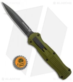 Benchmade Infidel OTF Automatic Knife OD Green (3.91" DLC S30V) Exclusive -Bladehq Store Benchmade Infidel OTF Auto OD Green DLC Exclusive 3300DLC 1802 BHQ 81491 jr bottlecap