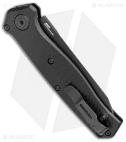Benchmade Mediator Automatic Knife Black G-10 (3.3" Black Serr) 8551SBK 6 Benchmade Mediator Automatic Knife Black G-10 (3.3" Black Serr) 8551SBK -Bladehq Store Benchmade Mediator Auto Black G 10 Black Serr 8551SBK BHQ 104906 jr side