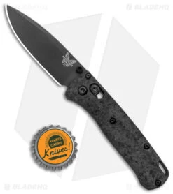 Flytanium Crossfade Shredded Carbon Fiber + Benchmade Mini Bugout (3" BLK) -Bladehq Store Benchmade Mini Bugout Flytanium Crossfade Shredded CF Black BHQ 138207 jr bottlecap