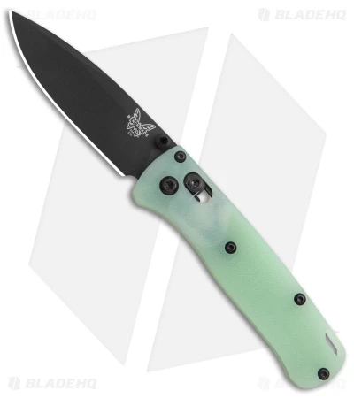Flytanium Crossfade Jade G-10 + Benchmade Mini Bugout Knife (3" Black) 1 Flytanium Crossfade Jade G-10 + Benchmade Mini Bugout Knife (3" Black)