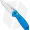 Benchmade Mini Griptilian AXIS Lock Knife Blue (2.91" Satin) 556-BLU-S30V