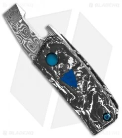 Bladehq Store 15 Bladehq Store -Bladehq Store Benchmade Oeser Tengu Tool White Black 1in Damasteel Multi Tool 602 211 BHQ 138208 td spine