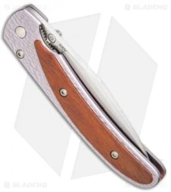 Rare Benchmade Osborne Opportunist Liner Lock Knife (2.99" Satin) 440 -Bladehq Store Benchmade Rare Osborne Opportunist LL 440 BHQ 0334 jr side