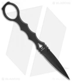 Benchmade SOCP Dagger Knife W/ Trainer Blade (3.22" Black) 176BK-Combo 9 Benchmade SOCP Dagger Knife W/ Trainer Blade (3.22" Black) 176BK-Combo -Bladehq Store Benchmade SOCP Dagger Trainer Blade Black 176BK COMBO BHQ 10140 jr spine
