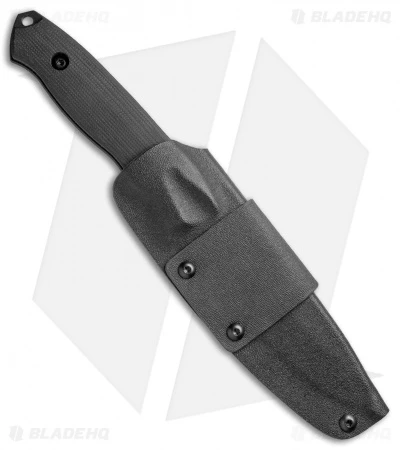 Vintage Benchmade Nimravus Knife ATS-34/Black G-10 (4.5" Black Serr) 140SBT 3 Vintage Benchmade Nimravus Knife ATS-34/Black G-10 (4.5" Black Serr) 140SBT - Image 3