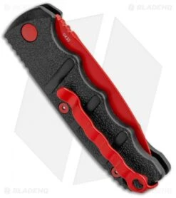 Boker Black Widow Mini Kalashnikov Automatic Knife Dagger (2.5" Red D2) -Bladehq Store Boker Black Widow Mini Kalashnikov Auto Dagger Red 01KALS57NSOI BHQ 96966 jr side