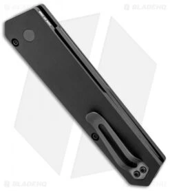 Boker Burnley Kwaiken Compact Automatic Knife Black (3" Black) Pro-Tech -Bladehq Store Boker Burnley Kwaiken Compact Auto Black Black Protech BHQ 95710 jr side