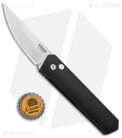 Boker Burnley Kwaiken Compact Automatic Knife Black (3" Stonewash) Pro-Tech -Bladehq Store Boker Burnley Kwaiken Compact Auto Black SW Protech BHQ 95732 jr bottlecap