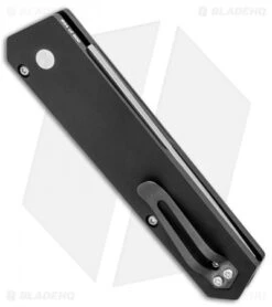 Boker Burnley Kwaiken Compact Automatic Knife Black (3" Stonewash) Pro-Tech -Bladehq Store Boker Burnley Kwaiken Compact Auto Black SW Protech BHQ 95732 jr side