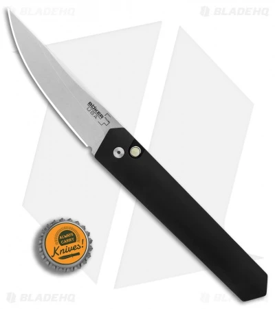 Boker Burnley Limited Kwaiken Automatic Knife Black (3.5" Stonewash) Pro-Tech 4 Boker Burnley Limited Kwaiken Automatic Knife Black (3.5" Stonewash) Pro-Tech - Image 4