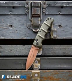 Boker Desert Warrior Kalashnikov Dagger Automatic Knife OD Green (3.3" D2) -Bladehq Store Boker Desert Warrior Kalashnikov Dagger Automatic Knife OD Green Copper BHQ30436 kp tool box 3 web