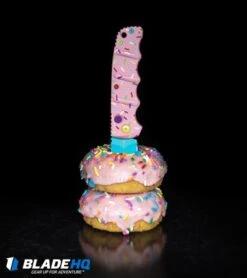 Boker Dessert Warrior Kalashnikov Dagger Automatic Knife (3.25" Blue) Donut -Bladehq Store Boker Dessert Warrior Kalashnikov Dagger Automatic Knife Blue bhq 108010 kp stack web