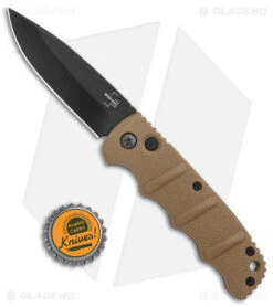 Boker Kalashnikov Drop Point Automatic Knife Coyote Brown (3.25" Black D2) -Bladehq Store Boker Kalashnikov Auto Coyote D2 Black BHQ 144762 jr bottlecap