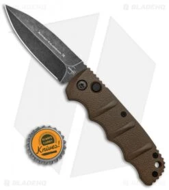 Boker Kalashnikov Dagger Automatic Knife Coyote (3.25" Smokewash D2) -Bladehq Store Boker Kalashnikov Dagger Auto Coyote Smokewash 01KALS89NSOI BHQ 117067 jr bottlecap