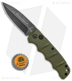 Boker Kalashnikov Dagger Automatic Knife OD Green (3.25" Smokewash D2) 7 Boker Kalashnikov Dagger Automatic Knife OD Green (3.25" Smokewash D2) -Bladehq Store Boker Kalashnikov Dagger Auto OD Green Smokewash BHQ 117068 jr bottlecap