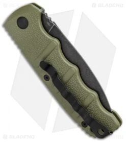 Boker Kalashnikov Dagger Automatic Knife OD Green (3.25" Smokewash D2) 6 Boker Kalashnikov Dagger Automatic Knife OD Green (3.25" Smokewash D2) -Bladehq Store Boker Kalashnikov Dagger Auto OD Green Smokewash BHQ 117068 jr side