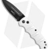 Boker Kalashnikov Dagger Automatic Knife Imperial White (3.25" Black D2)