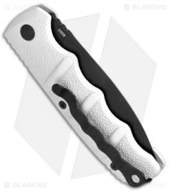 Boker Kalashnikov Dagger Automatic Knife Imperial White (3.25" Black D2) -Bladehq Store Boker Kalashnikov Dagger Auto White Black 01KALS34N BHQ 75529 jr side 3