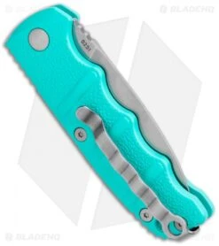 Boker Mini Kalashnikov Dagger Automatic Knife Tyranny Teal (2.5" Stonewash) 7 Boker Mini Kalashnikov Dagger Automatic Knife Tyranny Teal (2.5" Stonewash) -Bladehq Store Boker Mini Kalashnkov Dagger Auto Tyranny Teal SW 01KALS64NSOI BHQ 99633 jr side