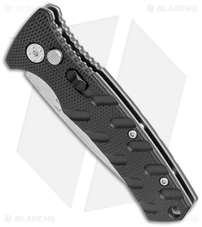 Boker Mini Strike Automatic Knife Black Aluminum (2.6" Stonewash D2) 2 Boker Mini Strike Automatic Knife Black Aluminum (2.6" Stonewash D2) - Image 2