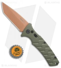 Boker Strike Tanto Desert Warrior Automatic Knife OD Green (3.25" Copper D2) 11 Boker Strike Tanto Desert Warrior Automatic Knife OD Green (3.25" Copper D2) -Bladehq Store Boker Plus Strike Tanto Desert Warrior OD Green copper BHQ 68520 jr bottlecap
