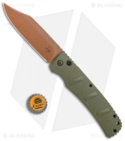 Boker XXL Kalashnikov Desert Warrior Bowie Automatic Knife (4.75" Copper D2) -Bladehq Store Boker XXL Kalashnikov Bowie Desert Warrior Auto BHQ 99624 jr bottlecap