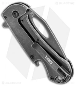 CRKT Bev-Edge Flipper Knife W/ Bottle Opener Black (2.5" Black Stonewash) 4635 -Bladehq Store CRKT Bev Edge Flipper Bottle Opener Black SW 4635 BHQ 92320 jr side