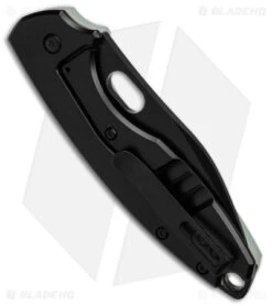 CRKT Limited Release Pilar III Frame Lock Knife Jade G-10 (3" Black D2) -Bladehq Store CRKT Blade HQ Exclusive Pillar III FLK Jade G10 3in Black D2 BHQ 141312 td side