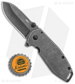 CRKT Burnley Squid Assisted Frame Lock Knife (2.4" Black Stonewash) 2493 -Bladehq Store CRKT Burnley Squid Assisted FL Black SW 2493 BHQ 126211 jr bottlecap