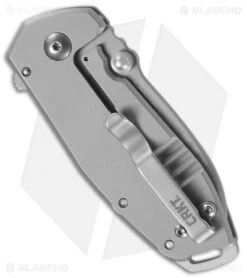 CRKT Burnley Squid Flipper Assisted Opening Knife Silver (2.4" Bead Blast) 5 CRKT Burnley Squid Flipper Assisted Opening Knife Silver (2.4" Bead Blast) -Bladehq Store CRKT Burnley Squid FL Assisted SW 2492 BHQ 119330 jr side