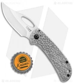 CRKT Chehalem Frame Lock Knife Stainless Steel (2.75" Satin) 6540 -Bladehq Store CRKT Chehalem FL SS Satin 6540 BHQ 103941 jr bottlecap