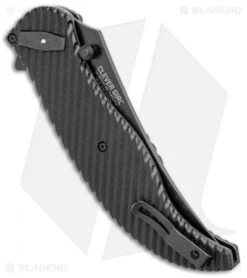CRKT Clever Girl Folder Deadbolt Lock Knife Black G-10 (4" Black) 2640 -Bladehq Store CRKT Clever Girl Folder Black Black 2640 BHQ 99493 jr side