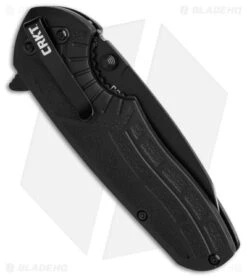 CRKT Copacetic Tactical Liner Lock Knife (3" Black) 2620 -Bladehq Store CRKT Copacetic Tactical LL Knife 3in Black BHQ 51836 td side
