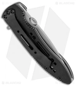 CRKT Crawford Point Guard Liner Lock Knife (3.5" Bead Blast Serr) 6762 -Bladehq Store CRKT Crawford PG LL BB Serr 6762 BHQ 87727 jr side